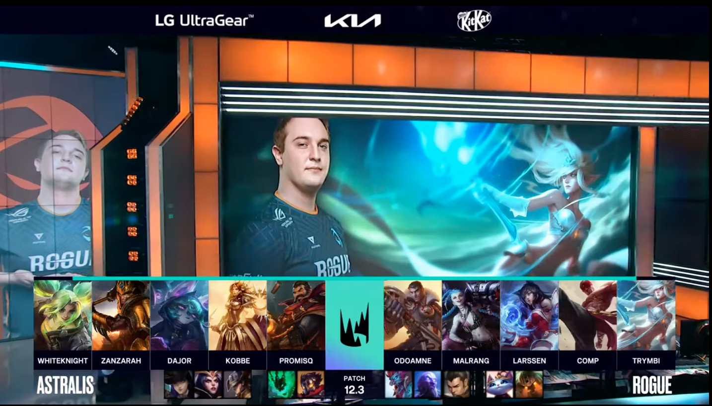 LECW5D1综述：FNC G2强势依旧 AST爆冷击败RGE