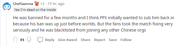 Reddit热议LDL假赛：选手可能被迫参与 作弊者不值得表扬