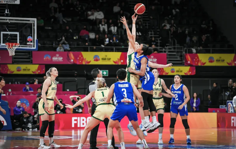 2023女篮亚洲杯小组赛：澳大利亚105-34大胜菲律宾